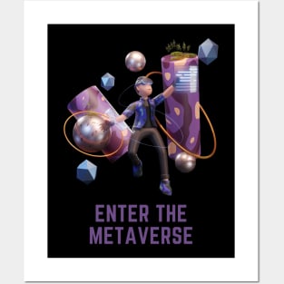 Enter the Metaverse Posters and Art